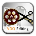 free video editing software android application logo